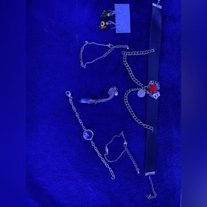 Wild Card Jewelry Bundle (Choker, Earrings, Necklace, Bracelets)